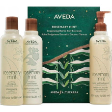 Noname AVEDA_SET Rosemary Mint Shampoo szampon do włosów 250ml + Rosemary Mint Weightless Conditioner odżywka do włosów 250ml +  Rosemary Mint Hand and Body Wash płyn do mycia ciała i rąk 250ml