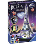 Ravensburger Puzzle 3D Wieża Eifla Night Edition