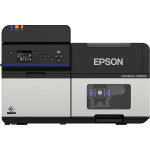 Epson Drukarka etykiet Epson Epson ColorWorks C8000e (BK) drukarka etykiet Atramentowa Kolor 600 x 1200 DPI 300 mm/s Przewodowy i Bezprzewodowy Przewodowa sieć LAN