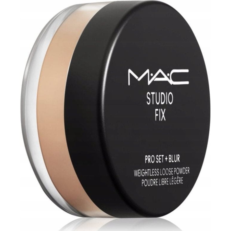 MAC STUDIO FIX PRO SET + BLUR WEIGHTLESS LOOSE POWDER MEDIUM DEEP