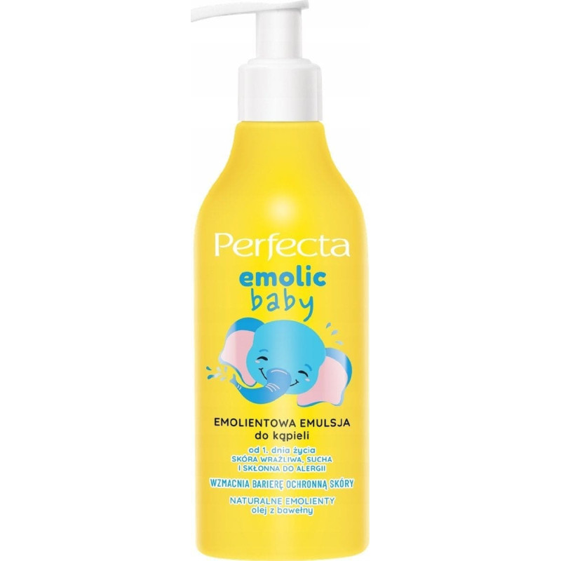 Joanna PERFECTA_Emolic Baby emolientowa emulsja do kąpieli 240ml