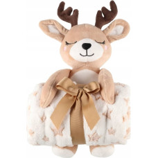 4Living Pledas 4Living Throw and plush Deer 75x1