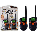 Leantoys Walkie Talkie Krótkofalówki Zasięg 100 m Granatowe Dla Dzieci