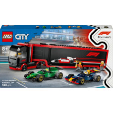 Lego City Formula 1 F1® Ciężarówka z bolidami RB20 i AMR24 F1® (60445)