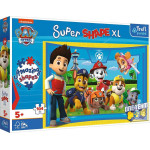 Trefl Puzzle 104 elementy Super Shapes XL Psi Patrol Psi Przyjaciele