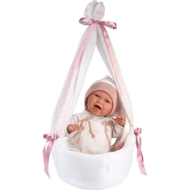 Llorens Llorens 74006 Lalka Śmiejący się bobas Mimi 42 cm