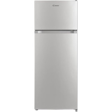 Candy Lodówka Candy Candy | Refrigerator | CDG1S514ES | Energy efficiency class E | Free standing | Double Door | Height 142.8 cm | Fridge net capacity 170 L | Freezer net capacity 41 L | 41 dB | Silver