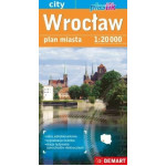 Demart Wrocław - plan miasta plastik 1:20 000