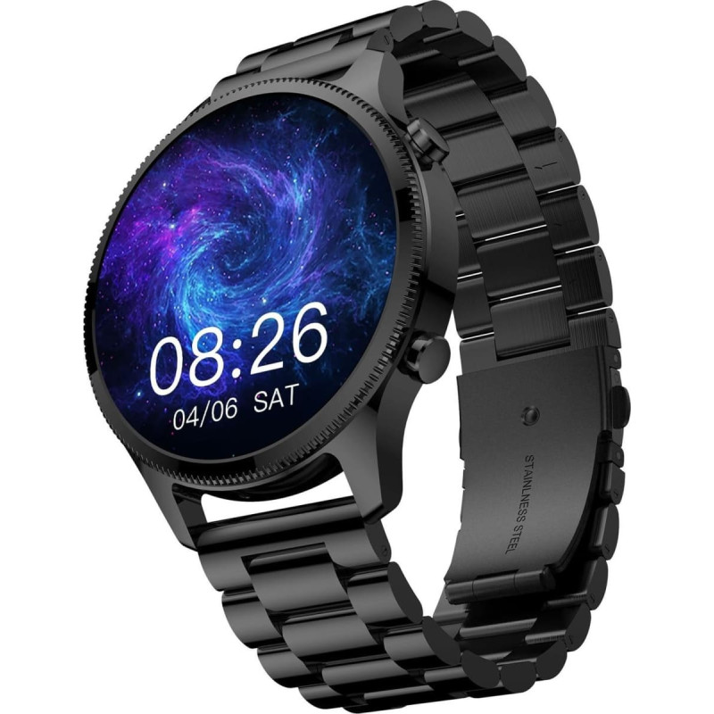 Noise Smartwatch Noise Halo Plus Czarny  (Halo Plus Black)