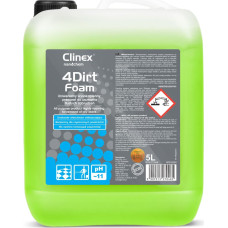 Clinex Piana preparat do usuwania tłustych zabrudzeń CLINEX 4Dirt Foam 5L Piana preparat do usuwania tłustych zabrudzeń CLINEX 4Dirt Foam 5L