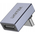 Unitek Adapter USB Unitek Unitek Adapter USB-C na USB-C kątowy 40Gbps 240W