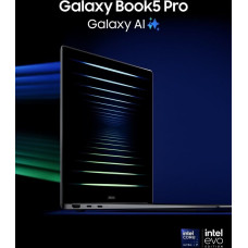 Samsung Galaxy Book5 Pro 35,60cm 14Zoll Intel Ultra 7 256V 32GB LPDDR5x 1TB SSD Intel Arc W11P Grey