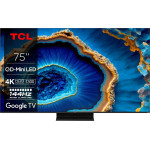 TCL Telewizor TCL 75C805 QLED 75'' 4K Ultra HD Google TV