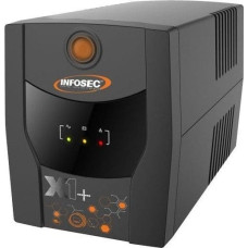 Infosec UPS Infosec Zasilacz awaryjny UPS 1600VA 900W 2x 9Ah 4x FR/Schuko