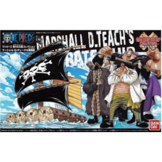 Bandai ONE PIECE GRAND SHIP COLLECTION MARSHALL D.TEACH'S PIRATE SHIP