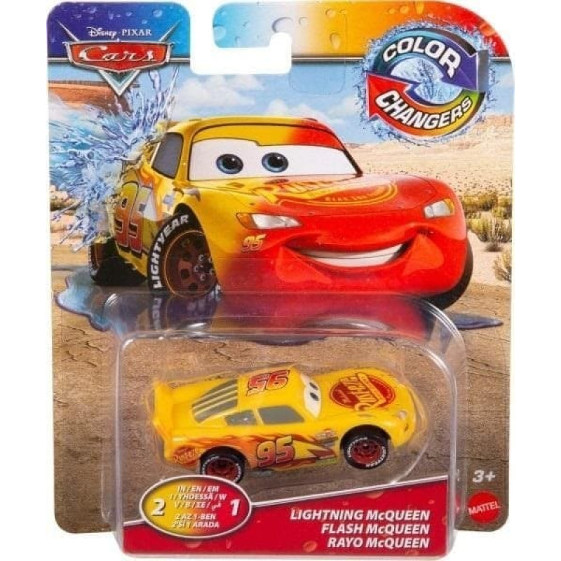 Mattel Cars. Auto zmieniające kolor GNY95