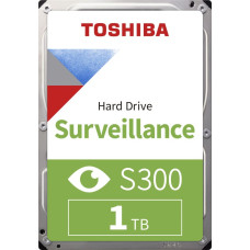 Toshiba Dysk serwerowy Toshiba Surveillance S300 1 TB 3.5'' SATA III (6 Gb/s)  (HDWV110UZSVA)