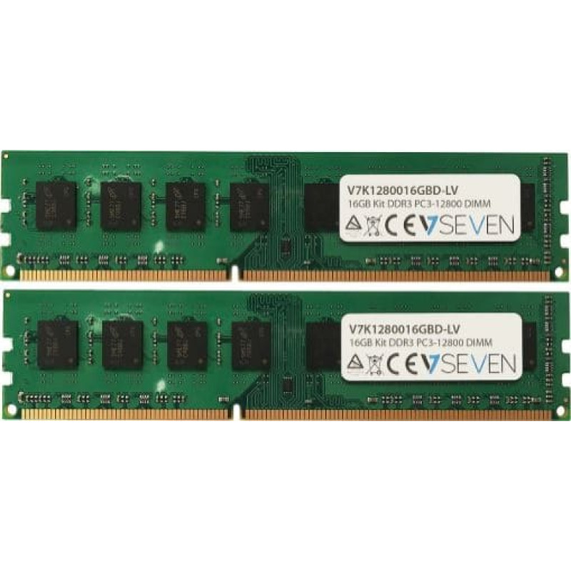 V7 Pamięć V7 DDR3, 16 GB, 1600MHz, CL11 (V7K1280016GBD-LV)