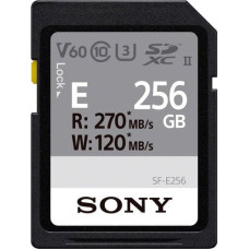 Sony Karta Sony SF-E SDXC 256 GB Class 10 UHS-II/U3 V30 (SF-E256)