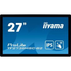 Iiyama TF2738MSC-B2 (68.6 cm (27 Zoll), schwarz, FullHD, IPS, Touchscreen, HDMI)