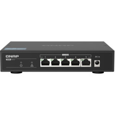 Qnap QSW-1105-5T network switch Unmanaged Gigabit Ethernet (10/100/1000) Black