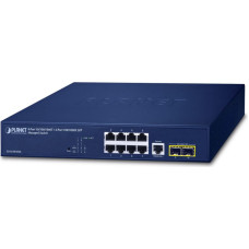 Planet 10/100/1000T + 2-Port Managed L2/L4 Gigabit Ethernet (10/100/1000) 1U Blue