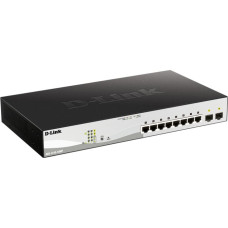 D-Link DGS-1210-10MP network switch Managed L2/L3 Gigabit Ethernet (10/100/1000) Power over Ethernet (PoE) Black