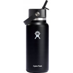 Hydro Flask Hydro Flask Wide Mouth Flex Straw Cap Black 32oz czarny