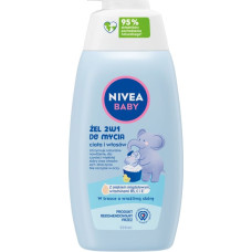 Nivea NIVEA BABY Żel d/mycia ciała/wł 500ml z pom. 80512