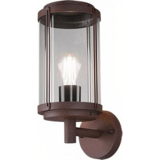 Noname Kinkiet lampa ścienna Tanaro 32,5 cm 1 x E27 aluminium 40 watt rdzawobrązowy