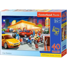 Castorland Puzzle 40 maxi - Gas Station CASTOR