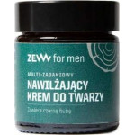 Zew For Men ZEW FOR MEN Nawilżający krem do twarzy z czarną hubą 30ml