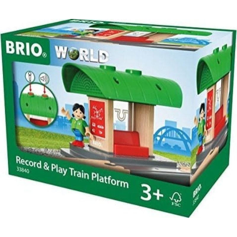 Brio Peron z mikrofonem i głośnikiem+figurka (33840)