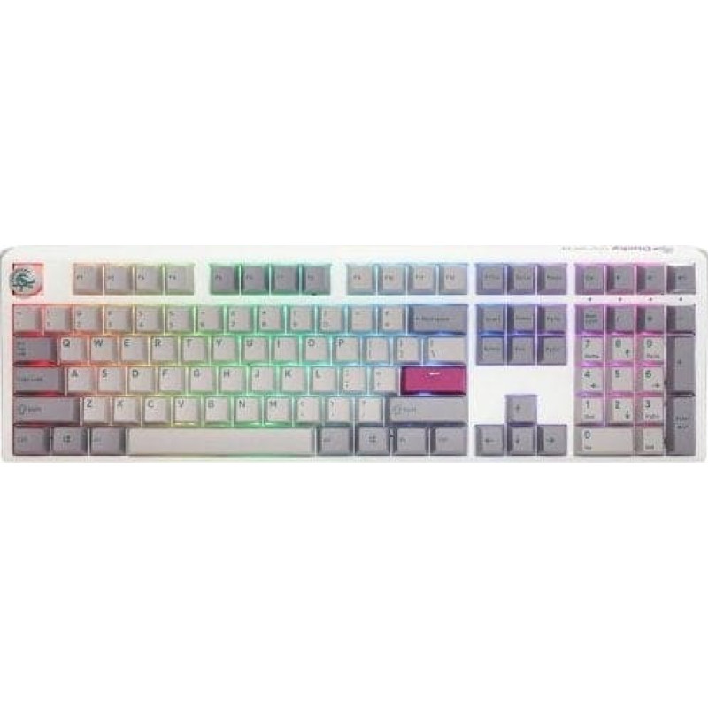 Ducky Klawiatura Ducky Ducky One 3 Mist Grey Gaming Tastatur, RGB LED - MX-Blue