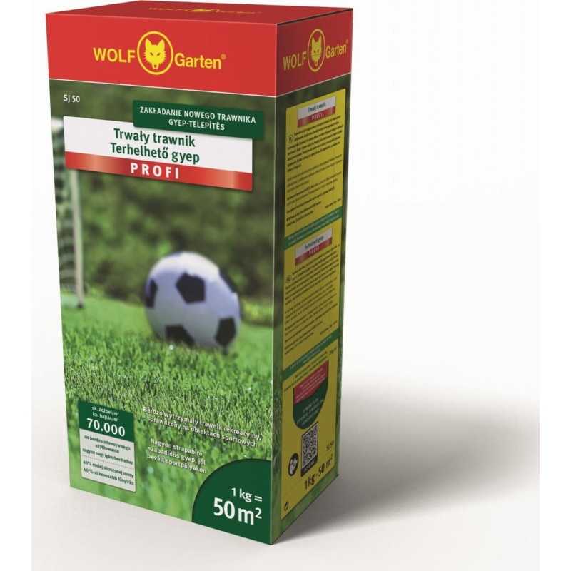 Sourcing WOLF GARTEN PROFI GRASS DURABILITY AND RESISTANCE SJ 50m2 MARK. LOT DE072-343035M