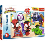 Trefl Puzzle 24 Maxi Spidey i przyjaciele TREFL