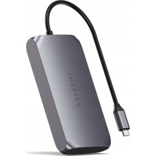 Satechi Stacja/replikator Satechi SATECHI USB-C Multimedia Adapter M1 Space Gray | MacBook Pro