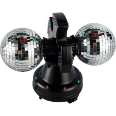 Music - Twin Mirror Ball lamp LED (501114) /Lights and Sound /Silver