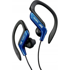 JVC HA-EB75, Headphones, Ear-hook, Sports, Black, Blue, 1.2 m, Wired