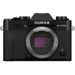 Fujifilm X -T30 II, 26.1 MP, 9600 x 2160 pixels, X-Trans CMOS 4, 4K Ultra HD, Touchscreen, Black