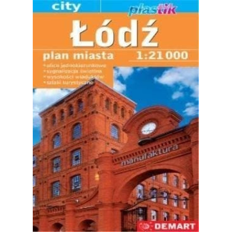 Demart Plan miasta Łódź 1:21000