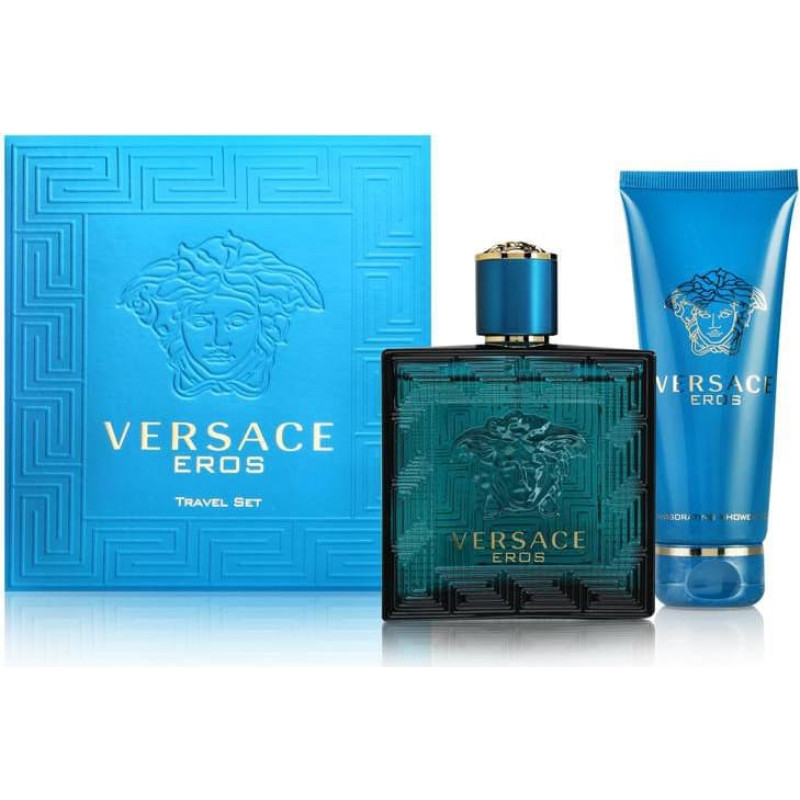 Versace Eros (M) EDT 100ml + 100ml Żel pod prysznic