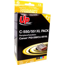 Uprint Tusz UPrint Tusz C-551XL-PACK / CLI551, 2x Black, 1x Cyan, 1x Magenta 1x, Yellow