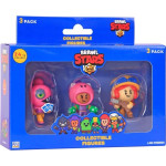 Brawl Stars Figurka BRAWL STARS BRAWL STARS - Zestaw 3 figurek