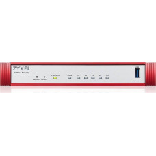 Zyxel USG FLEX 50 HP, 5 Gigabit user-definable ports, 1*1G PoE+, 1*USB with 1 YR Entry Defense Pack