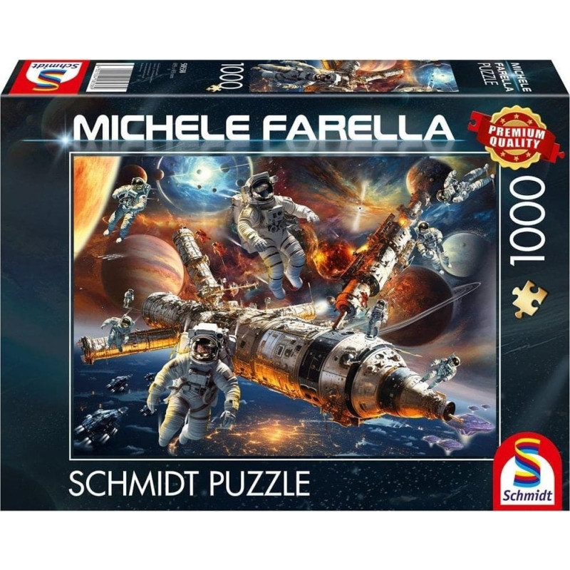 Schmidt Spiele Puzzle PQ 1000 Michele Farella Stan Nieważkości G3