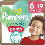 Pampers Pieluchomajtki Harmonie r. 6, 15+ kg, 19 szt.