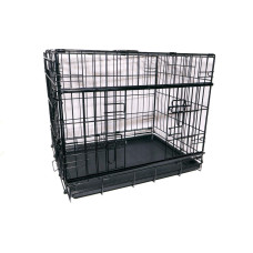 Active Canis Premium Dubbeldoor Cage 61*46*51