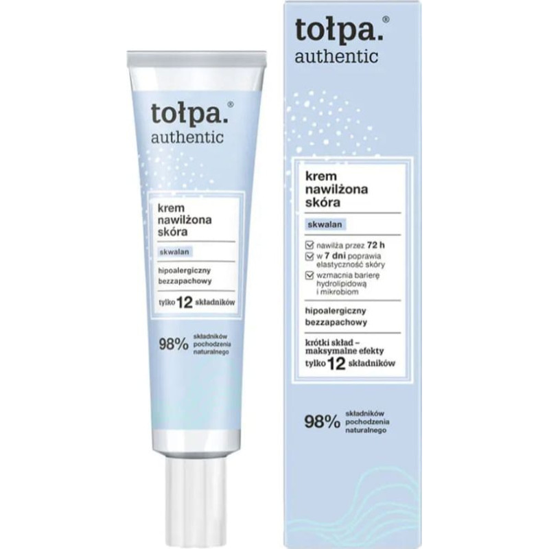 Tołpa TOŁPA AUTHENTIC Krem do twarzy nawilżona skóra 40ml