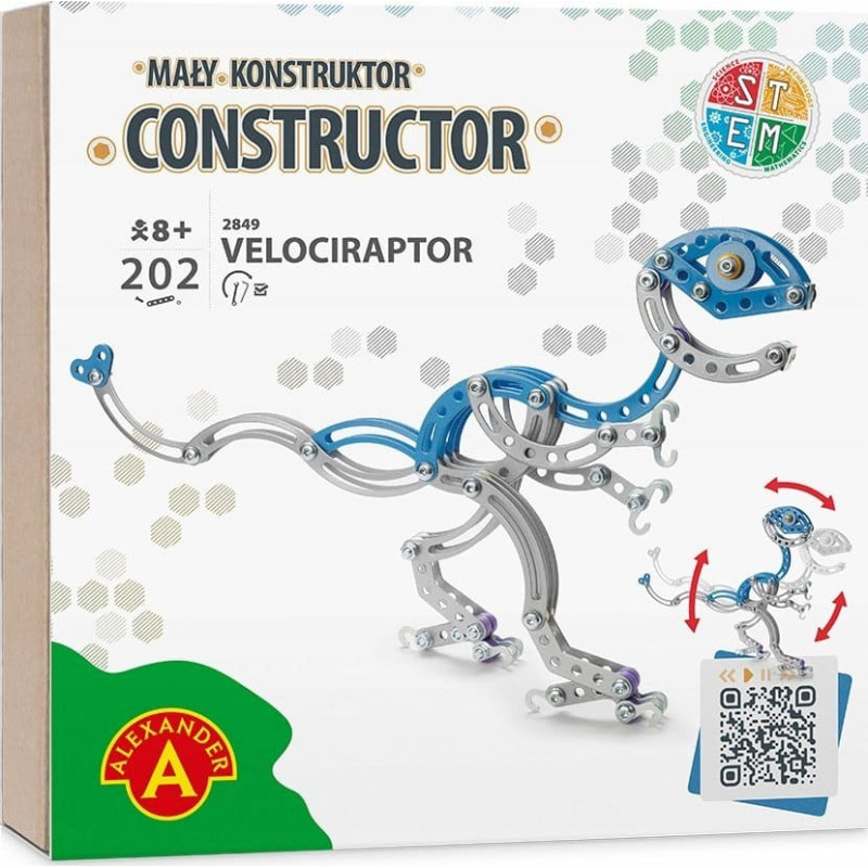 Alexander Mały konstruktor Velociraptor 28492